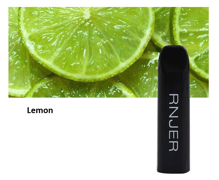 5 шт. в партии RNJER портативный фруктовый вкус Карманный электронная сигарета 600