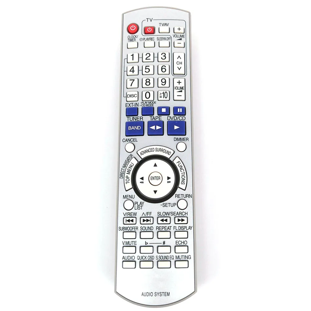 

New Arrival Original N2QAYB000165 For Panasonic sa-vk860 Audio System Remote Control Fernbedienung