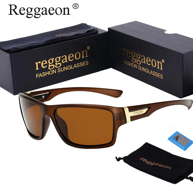 Солнцезащитные очки reggaeon поляризационные для мужчин и женщин качественные
