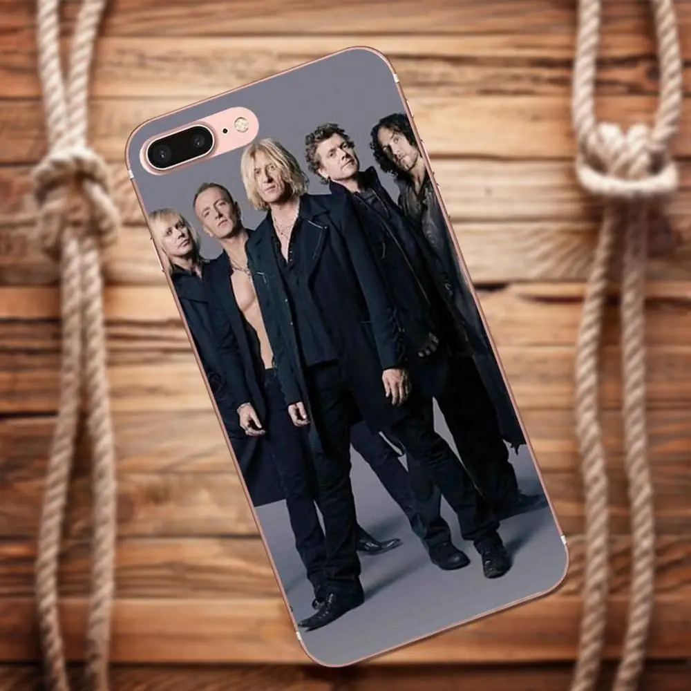 Vvcqod Band Def Leppard Uk Flag TPU Quinn Phone For Galaxy Alpha Core Prime Note 4 5 8 S3 S4 S5 S6 S7 S8 S9 mini edge Plus | Мобильные