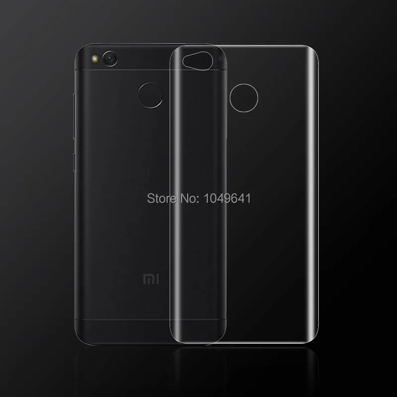 Полное покрытие Экран протектор для Xiaomi Redmi 4X Мягкие TPU Плёнки 5 дюймов