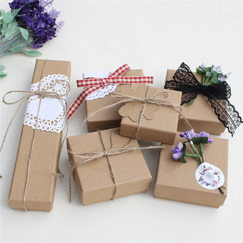 

Rings Earrings Beautiful Gift Boxes 6 Sizes Packaging Jewelry Boxes And Gift Box