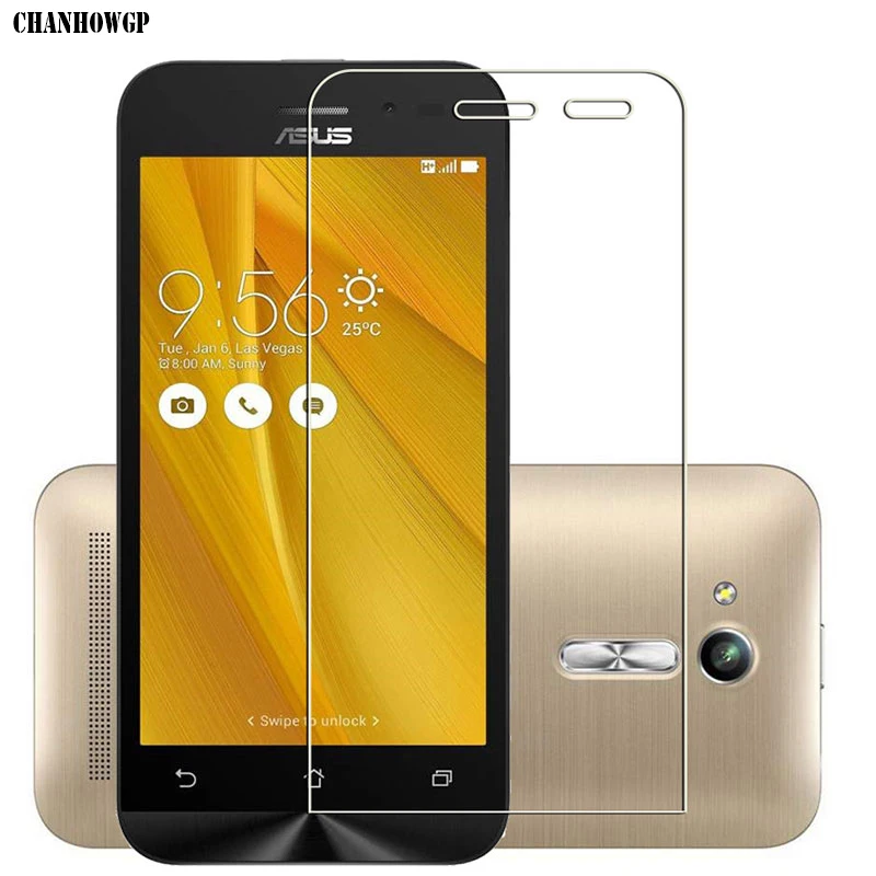 Защитное стекло закаленное 9H для ASUS Zenfone Go zb452кг ZB452 кг ZB450KL X014D|Защитные стёкла и