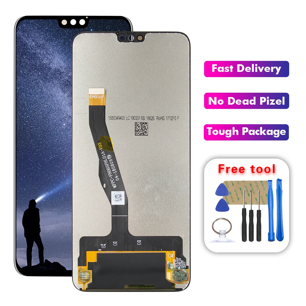 Для Huawei Honor 8X JSN L21 L42 AL00 L22 ЖК экран + цифровой преобразователь сенсорного экрана в