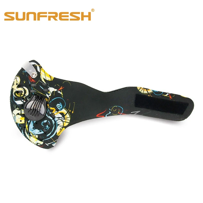 black mask dust mask n99 air filter wholesale anti odor smog smoke maske Washable fashion riding mouth face mask kpop black cloth face mask - Цвет: black mask