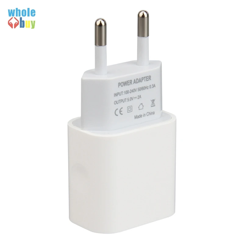 Устройство зарядное сетевое с двумя USB-портами 50 шт./лот | Электроника