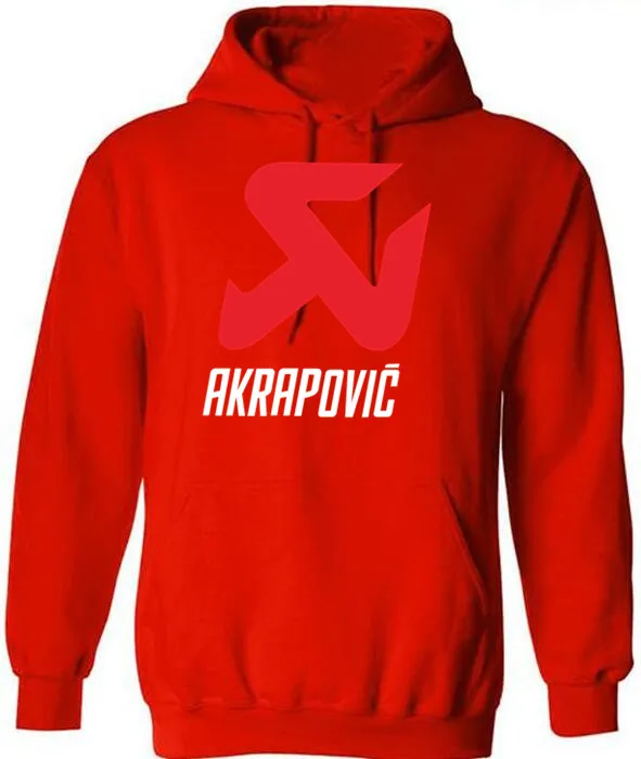 CAMISETA AKRAPOVIC выхлоп мотоцикл мотокросса толстовки брендовая одежда 2019 | Мужская