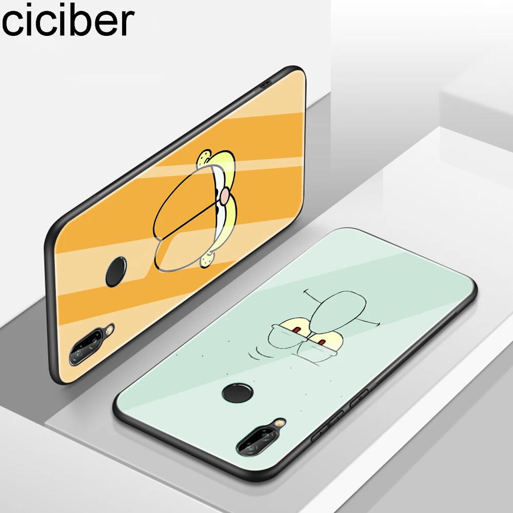 Ciciber чехол для Huawei P30 P20 Mate 20 Pro Lite чехлы телефонов Honor 10 из закаленного стекла Funda Capa