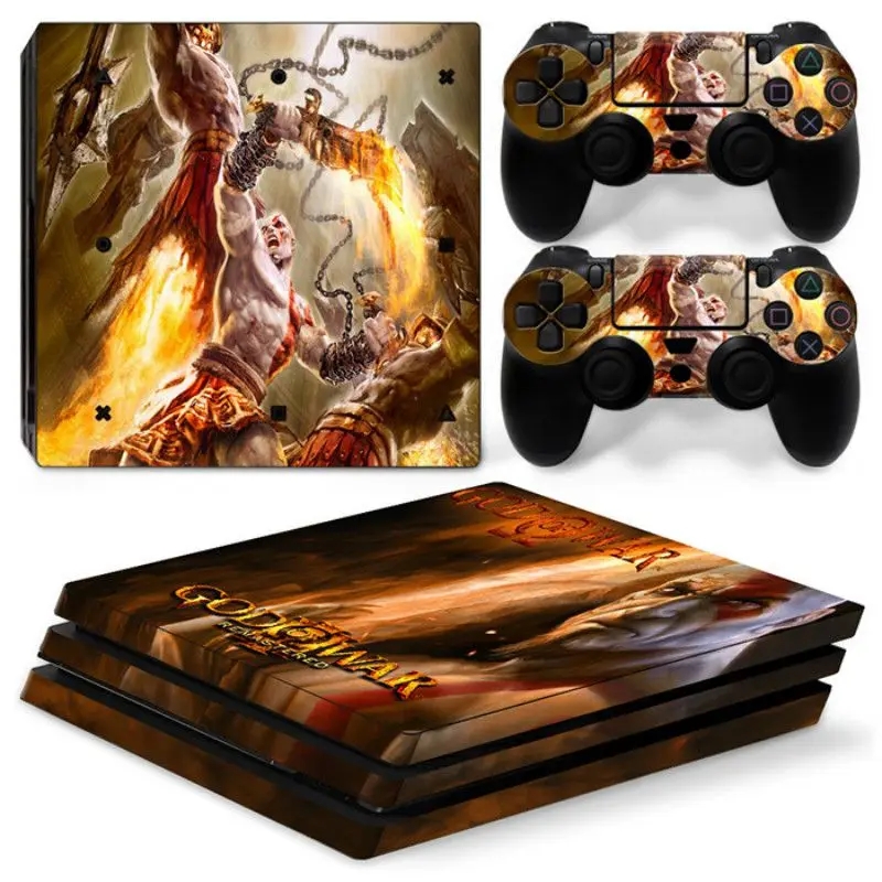 Съемная Виниловая наклейка для PS4 Pro консоли и контроллеров защитная пленка наклейки для sony Playstation 4 Pro - Цвет: 1