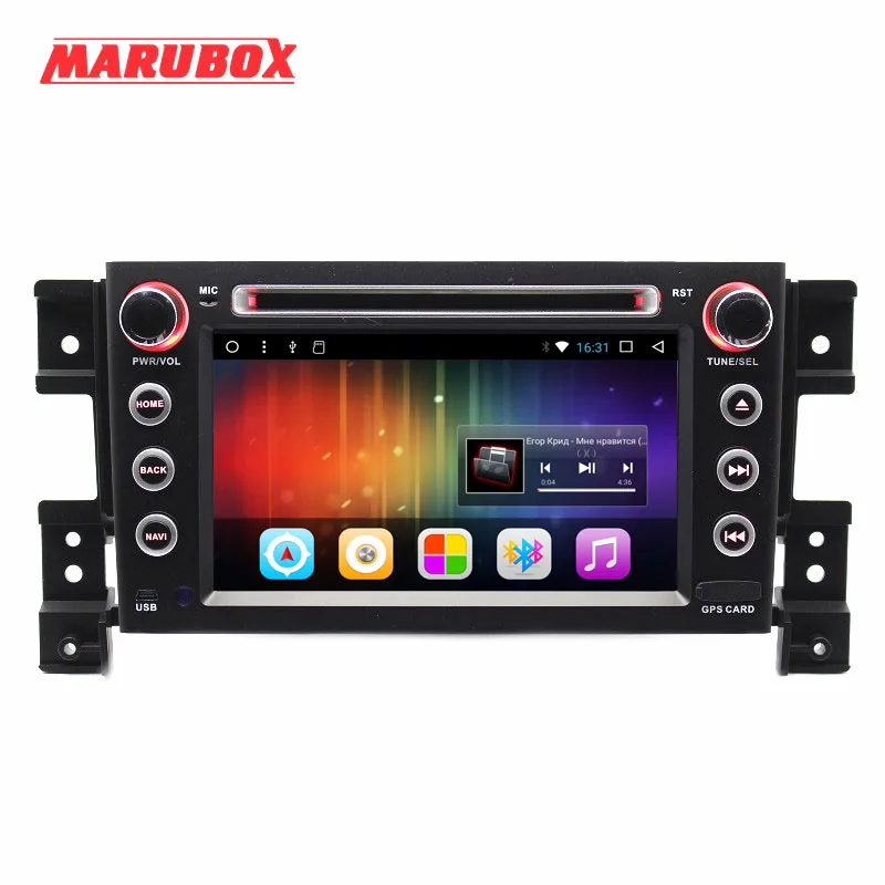 Мультимедийный плеер MARUBOX 7A905DT3 2DIN Android 7 1 для Suzuki Grand Vitara четырехъядерный