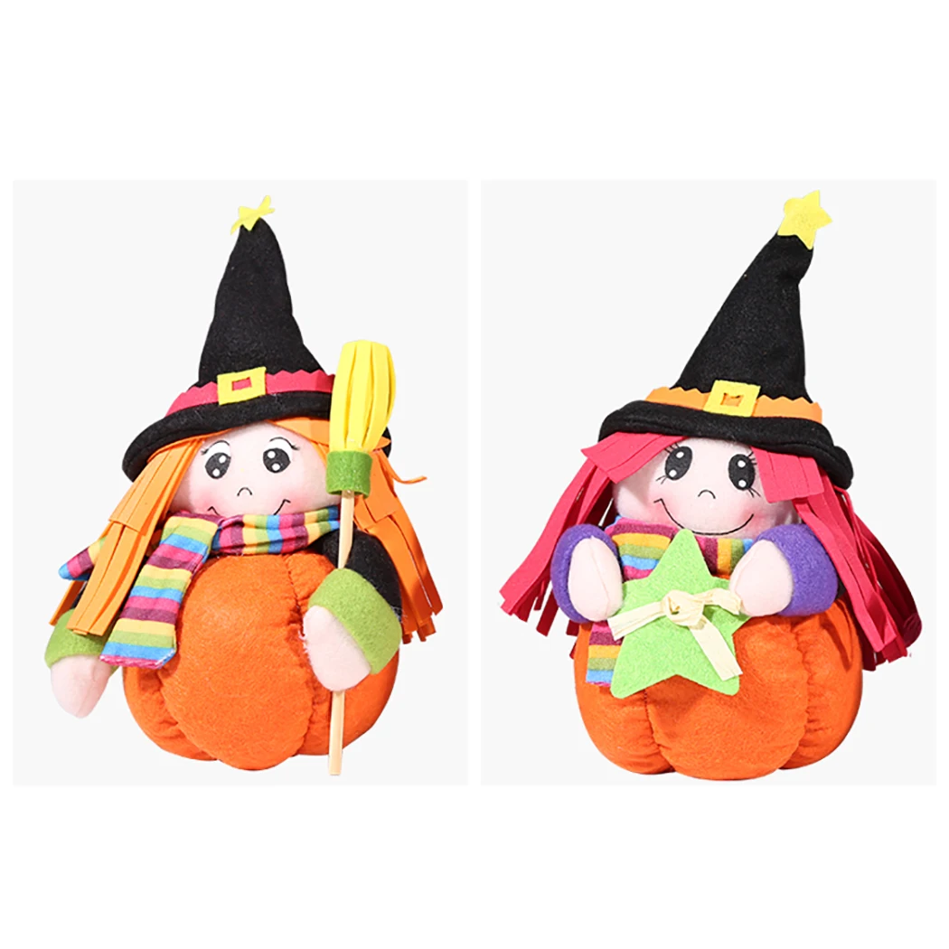 

Halloween Ornament Creative Decorative Witch Shape Party Doll Ornament Desk Ornament For Halloween