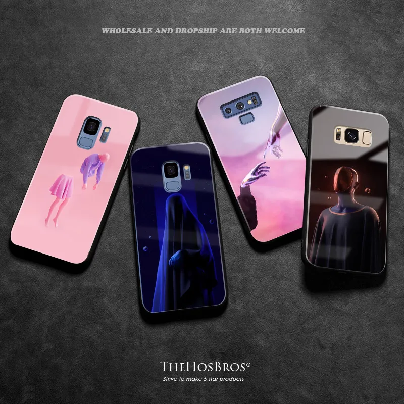 Суперреалистичный эстетический психоделический чехол для Samsung galaxy s8 s9 s10e s10 plus note