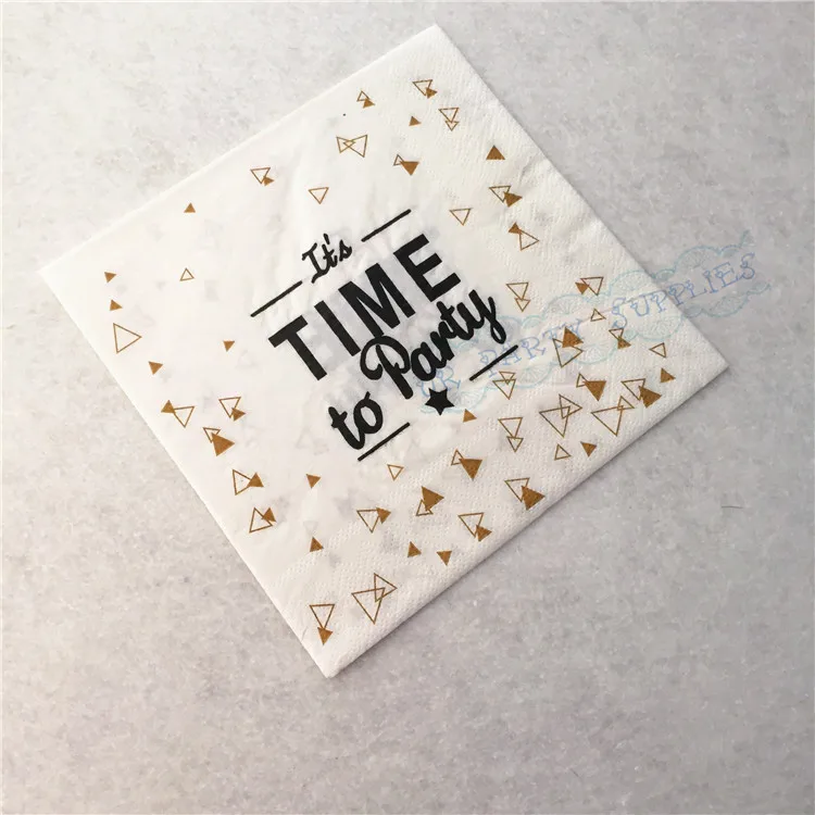 80 человек столовая посуда золотые бумажные тарелки для вечеринки