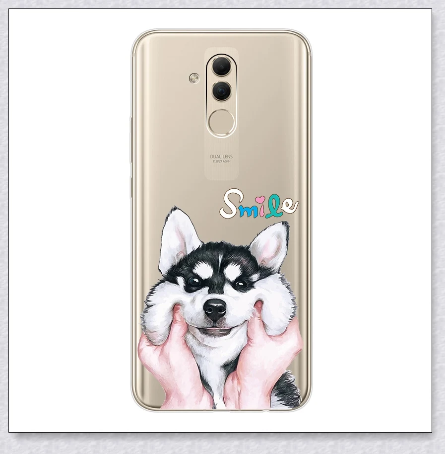 erha2 Для huawei mate 20 lite Мягкий силиконовый чехол s 6,3 'роскошный чехол из ТПУ с принтом задняя крышка для huawei mate 20 mate 20 lite Fundas Coque - Цвет: erha2