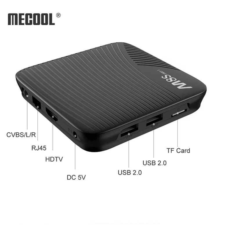 ТВ приставка Mecool M8S PRO L 4K Android 7 1 Amlogic S912 32 ГБ ROM 3 Гб RAM Bluetooth с голосовым пультом