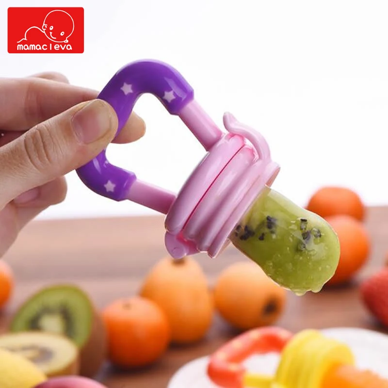 Infant Food Nipple Feeder Silicone Pacifier Fruits Mills Infant Learn Food Feeding Supplies Soother Nipples Pacifier Tool