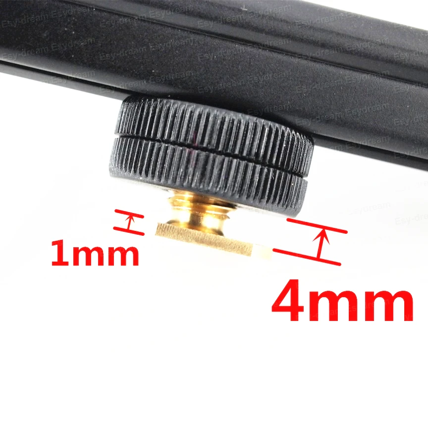 10cm 4" Flash Bracket Hot / Cold Shoe Extension Rail Slider for Yongnuo Metz Nissin Speedlite Led Light Microphone Trigger PF222 images - 6