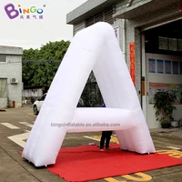 customized 3m tall giant inflatable a letter inflatable led letter inflatable alphabet toys