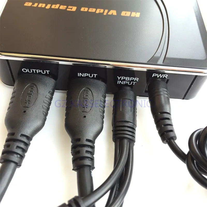 Конвертер VHS в DVD конвертировать 1080P HDMI YPbPr в U драйвер HDMI для xbox one игровая коробка ps3