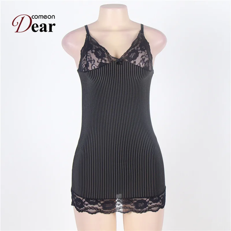 Comeondear Ropa сексуальное женское белье интима пикарды черное кружевное в