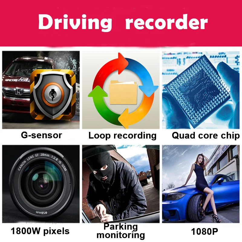 Новейшая модель Dash Cam Видеорегистраторы для автомобилей GT300 мини