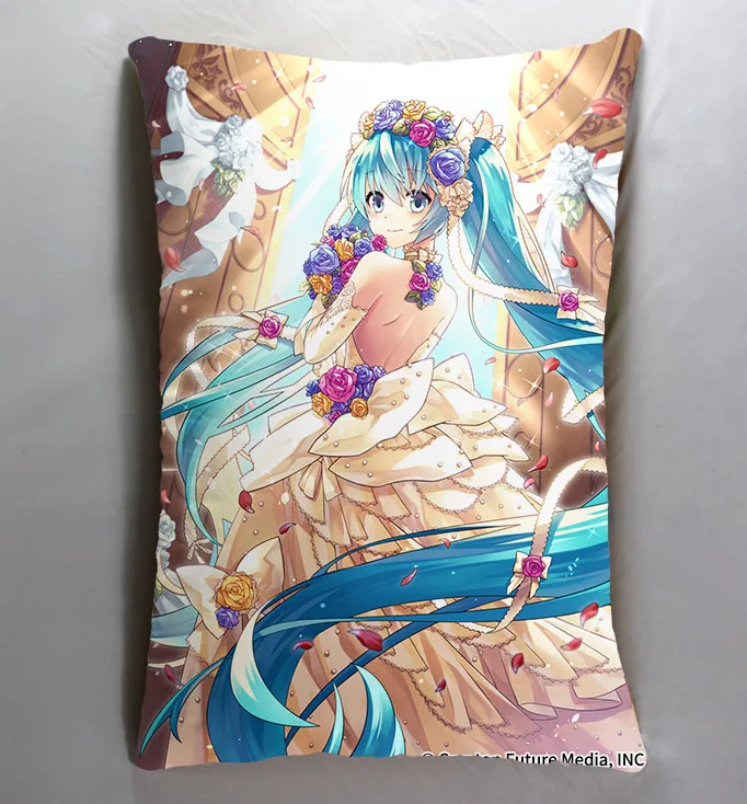 Аниме Манга Мику Хацунэ VOCALOID 40*60 см чехол для подушки сиденья постельные принадлежности подушки 004