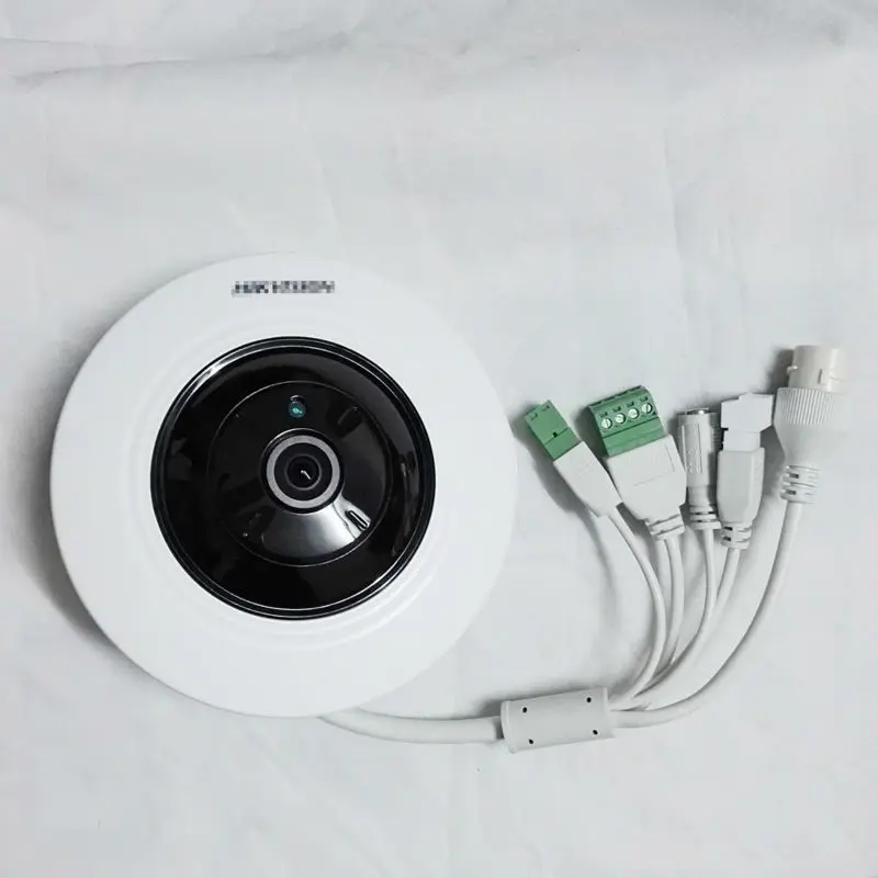 Hik ds-2cd2942f-iws multi Langauge 4mp Fisheye IP Камера EPTZ POE WI-FI ИК слот для карты SD аудио охранной