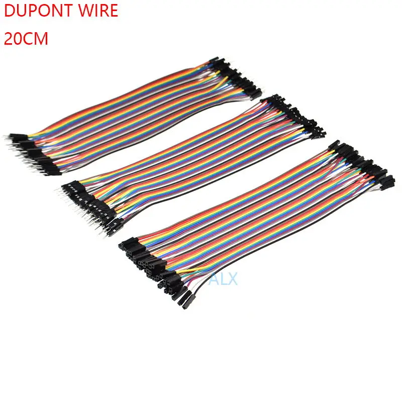 20 см 40PIN DUPONT линия папа-папа/Папа-мама 40p Соединительный кабель для PCB ARDUINO |