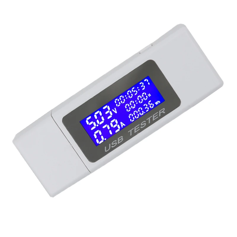 

Вольтметр 9 в 1, тестер напряжения 4-30 в, ЖК-дисплей, USB зарядное устройство, измеритель мощности, мобильный аккумулятор, детектор Скидка 40%