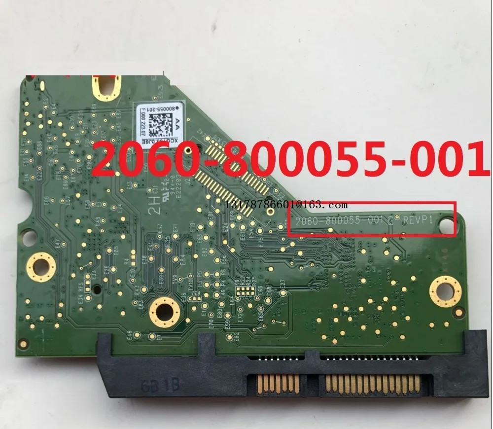 Печатная плата 2060-800055-002 001 000 REV A/P1 для ремонта жесткого диска WD 3 5 SATA