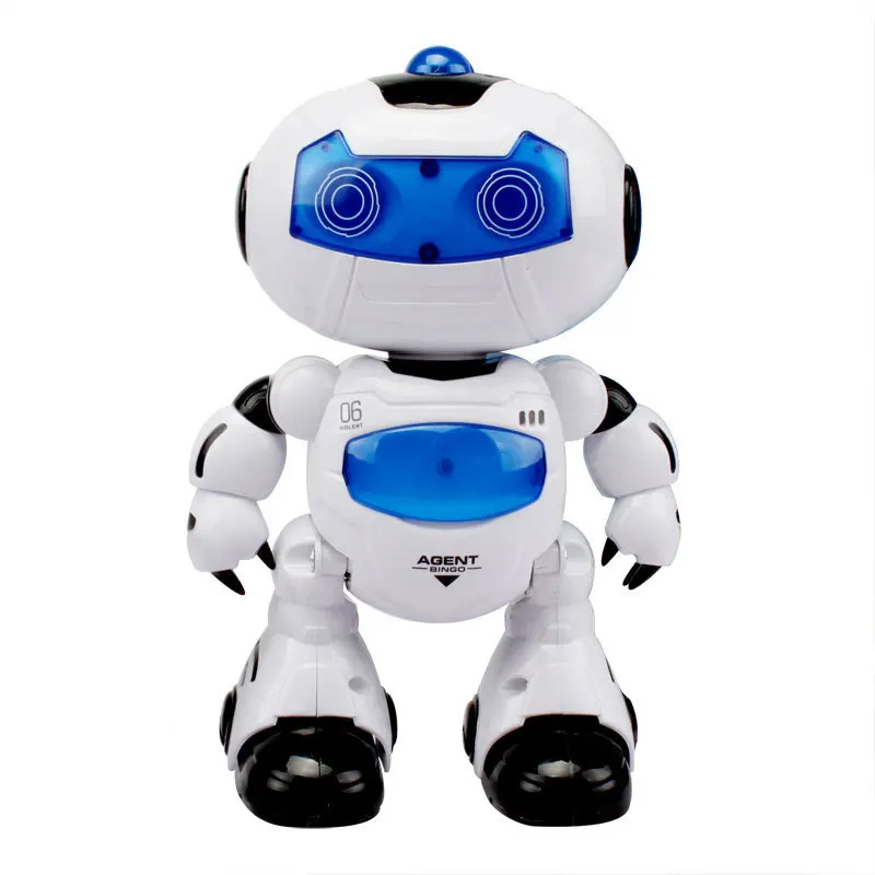 Игрушка RC роботы прогулки и английском говоря робот собака Электрический игрушки Электронные Животные Дистанционное управление танцы робот интерактивные игрушки тамагочи робот собака собаки игрушки электронные - Цвет: Blue