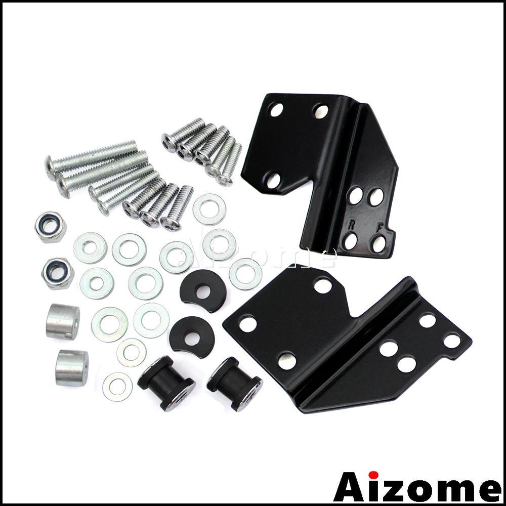 

Стальная док-станция для мотоцикла, съемные аксессуары для Harley Touring Road King CVO Road Street скользящий Electra Glide 97-08