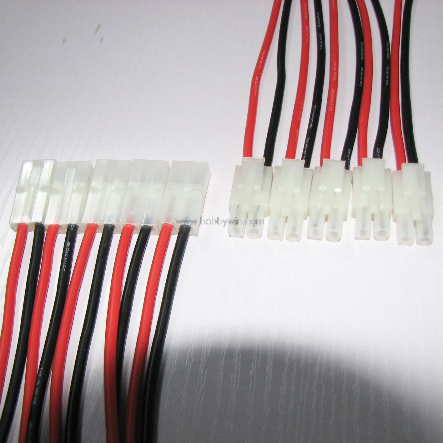 Большой Штекер Tamiya + гнездо разъема провода x5 пар RC батарея ESC Мотор кабель
