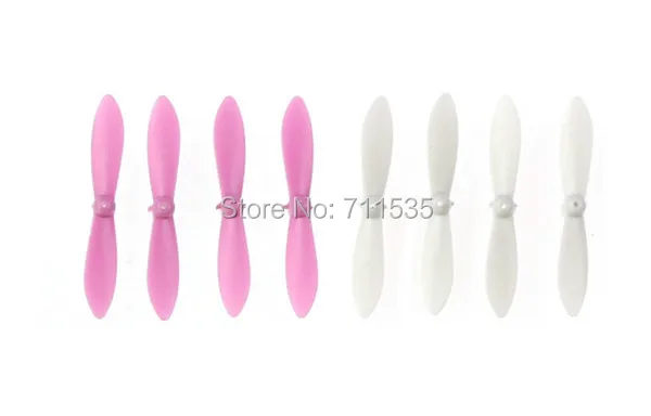 10 комплектов основных Лопастей Ротора Запчасти для Cheerson CX-10 CX10 Hubsan Q4 H111 Wltoys V282