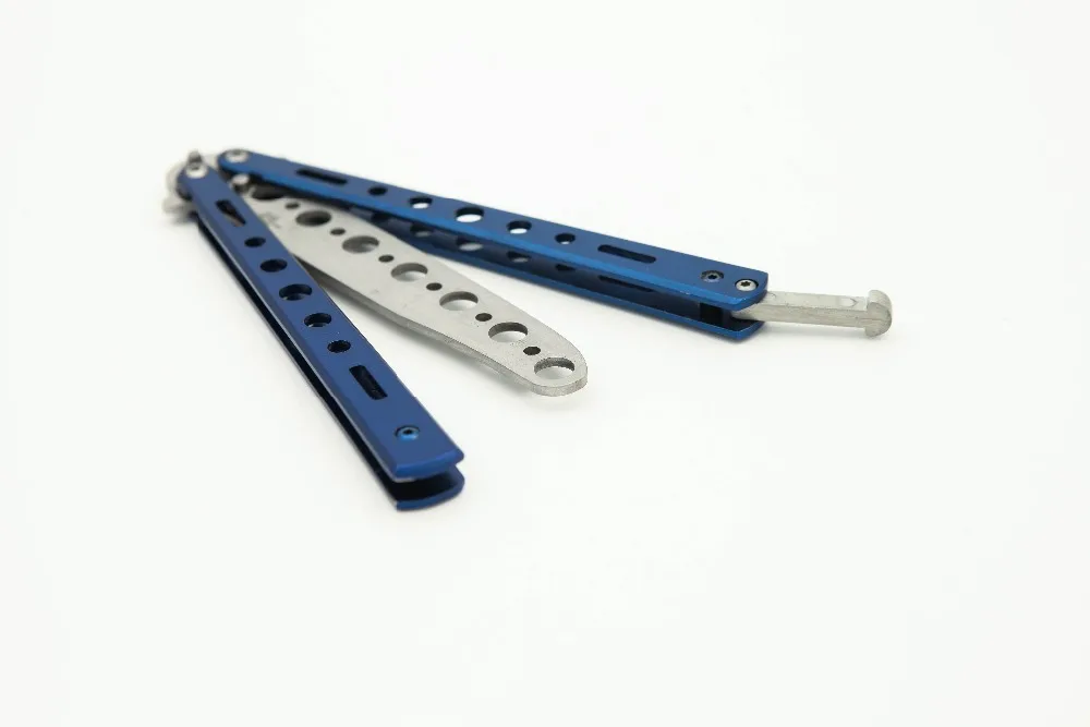 Новинка 2017 года Горячая нержавеющая сталь Balisong Тренер Обучение Практика Бабочка
