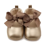 0 18 month old girl baby first walk shoe pu baby shoes girls with ribbon butterfly knot infant shoes