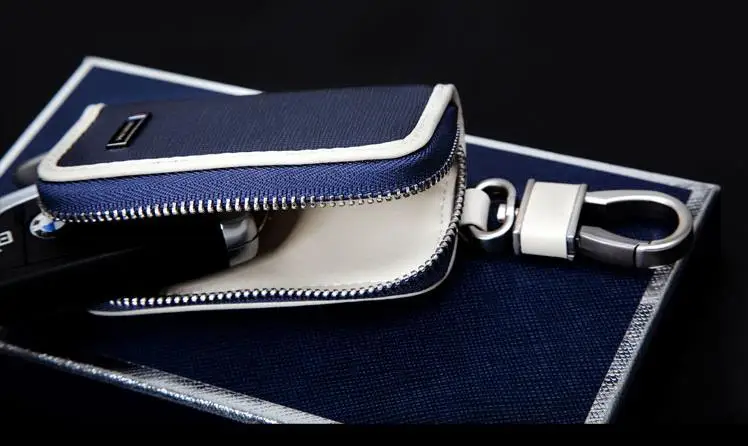 Новый Мороз Синий Автомобильный ключ кольцо авто чехол для Toyota Peugeot Benz Volvo KIA Skoda Fiat