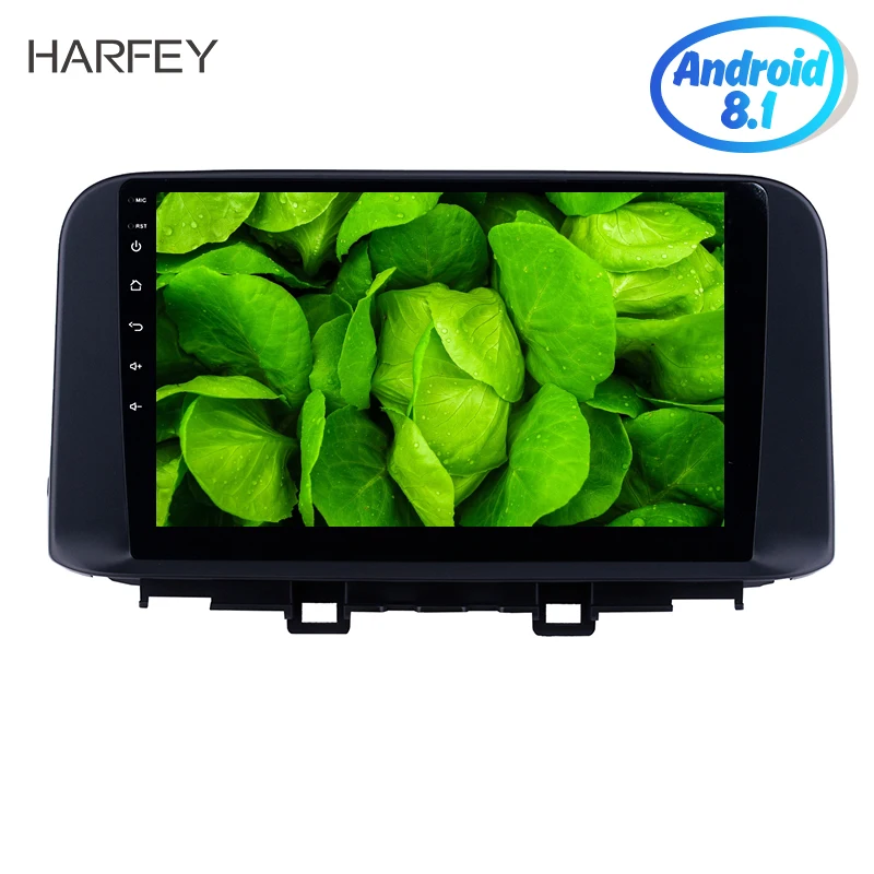 Harfey 10 1 &quotAndroid 8 для Hyundai ENCINO Kona/Tucson 2018 2019 HD сенсорный экран автомобильное GPS Радио AUX