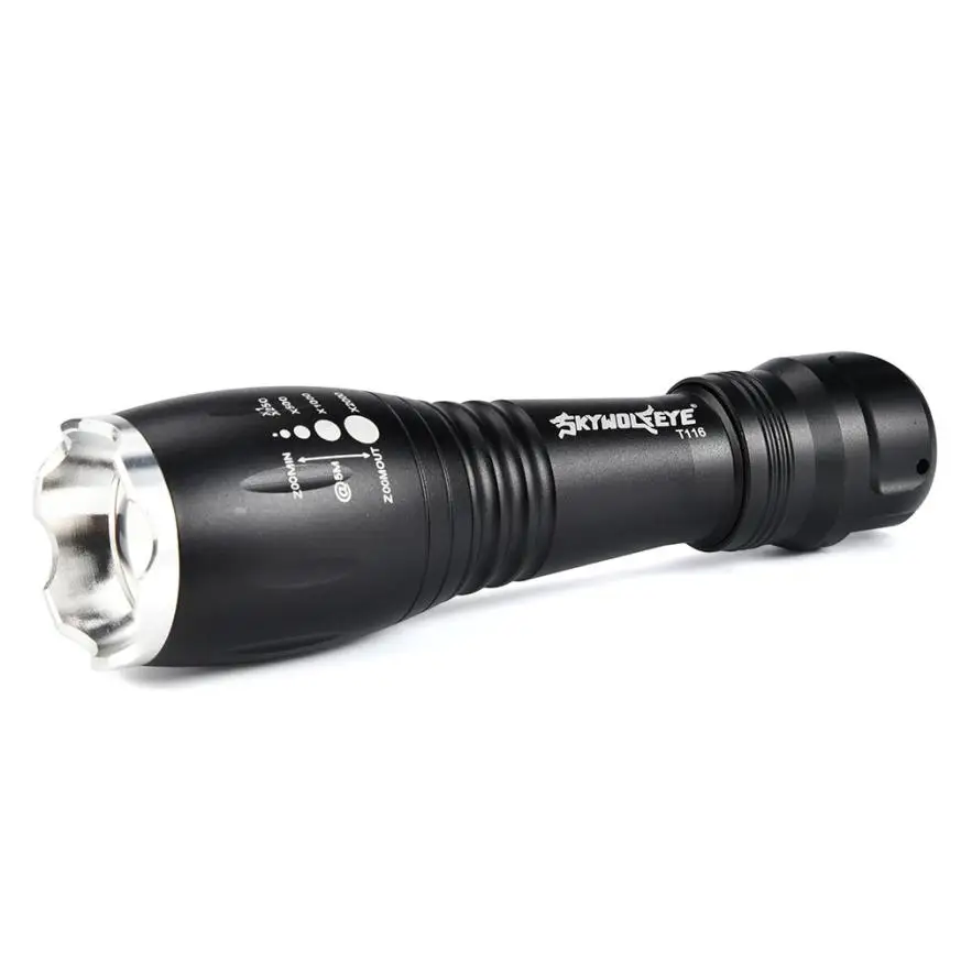 Новинка 2017 бесплатная доставка тактический светодиодный фонарик T6 18650 с 5