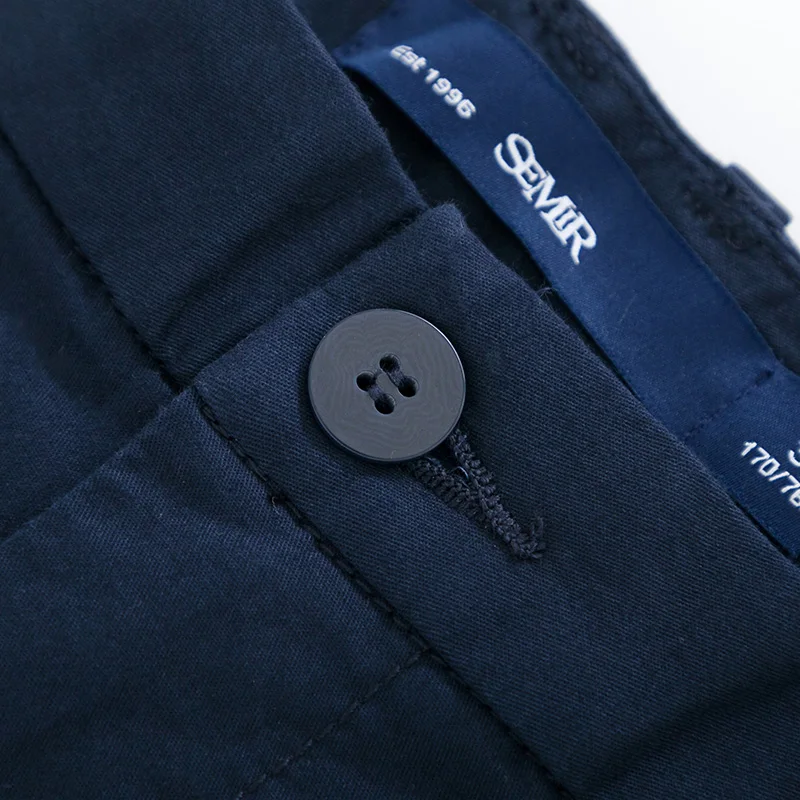 SEMIR Brand Shorts men 2018 summer casual Male Solid color Knee Length Bussiness | Мужская одежда