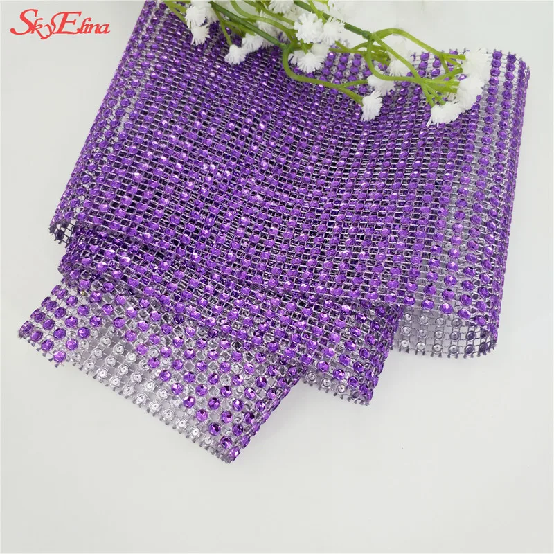 Sky Elina 90 см * 12 кристальная дрель DIY Дизайн одежды сумка Рамка свадебные украшения
