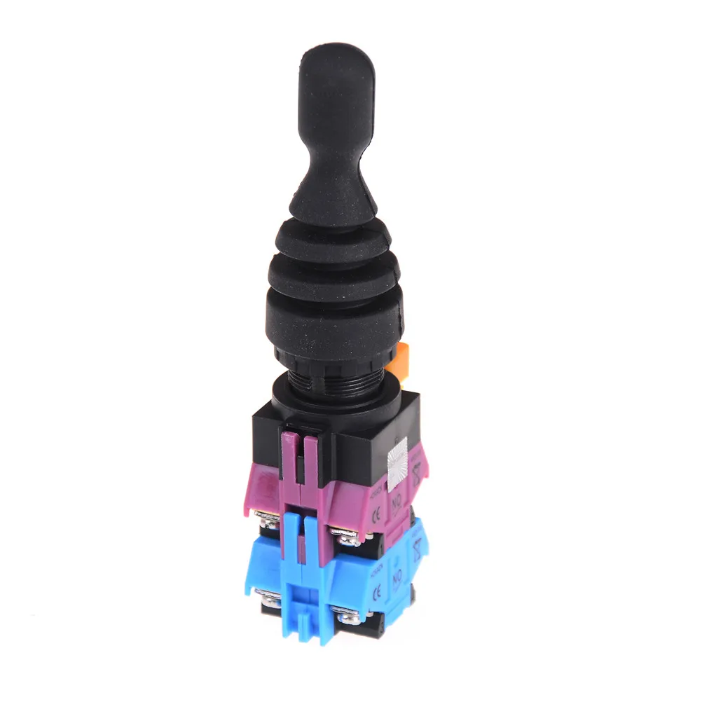 Waterproof 4 Ways HKD-FW24 Momentary Joystick Switch 4 Position Spring Return Joystick Controller Monolever Switch