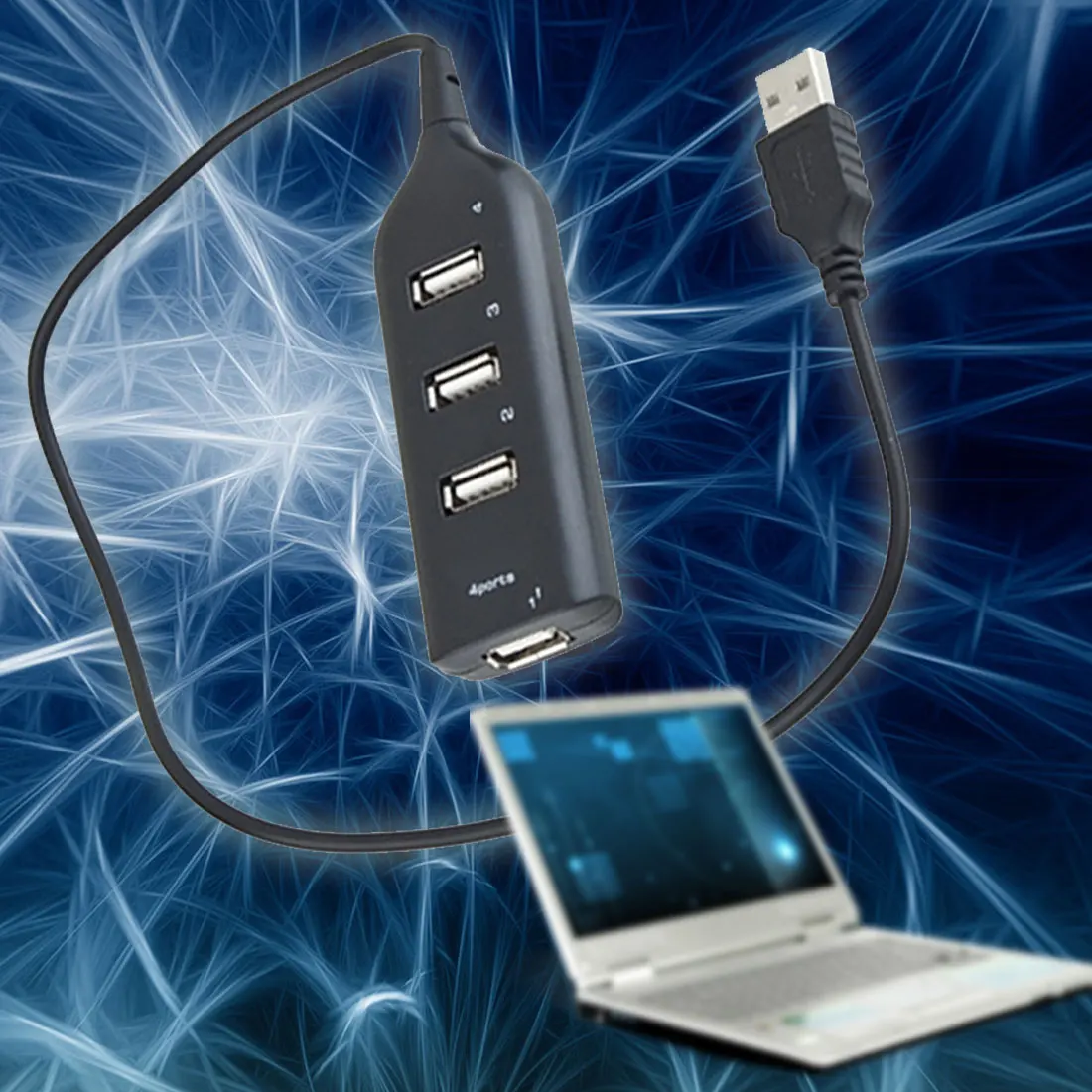 NOYOKERE Новое поступление мини 4 Порты и разъёмы USB концентратор Обмен переключатель для портативных ПК компьютер высокое Скорость
