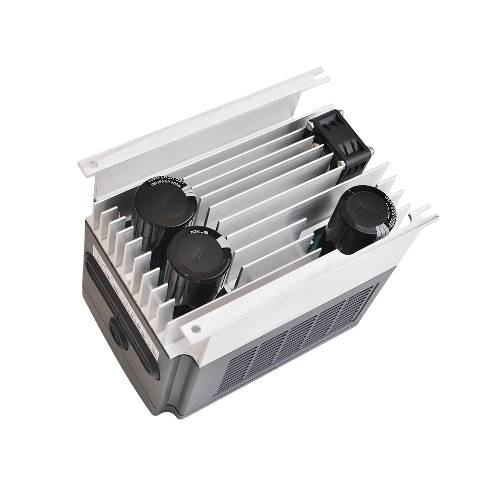 

Square Air Cooled Spindle 4KW ER25 Spindle Motor 220V Router Bit Tools With 4KW Converter Controller VFD Inverter