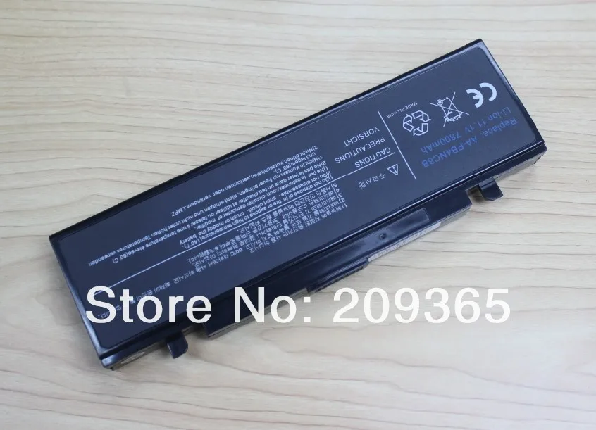 Аккумулятор для ноутбука Samsung 9 ячеек 7800 ма/ч AA-PB2NC6B E AA-PB4NC6B 2 5 4 | Компьютеры и офис