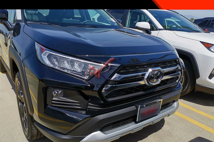 Запчасти для автомобиля для Toyota Rav4 Rav 4 Adventure ABS Хромированная передняя Центральная решетка гриль крышка отделка внешние аксессуары