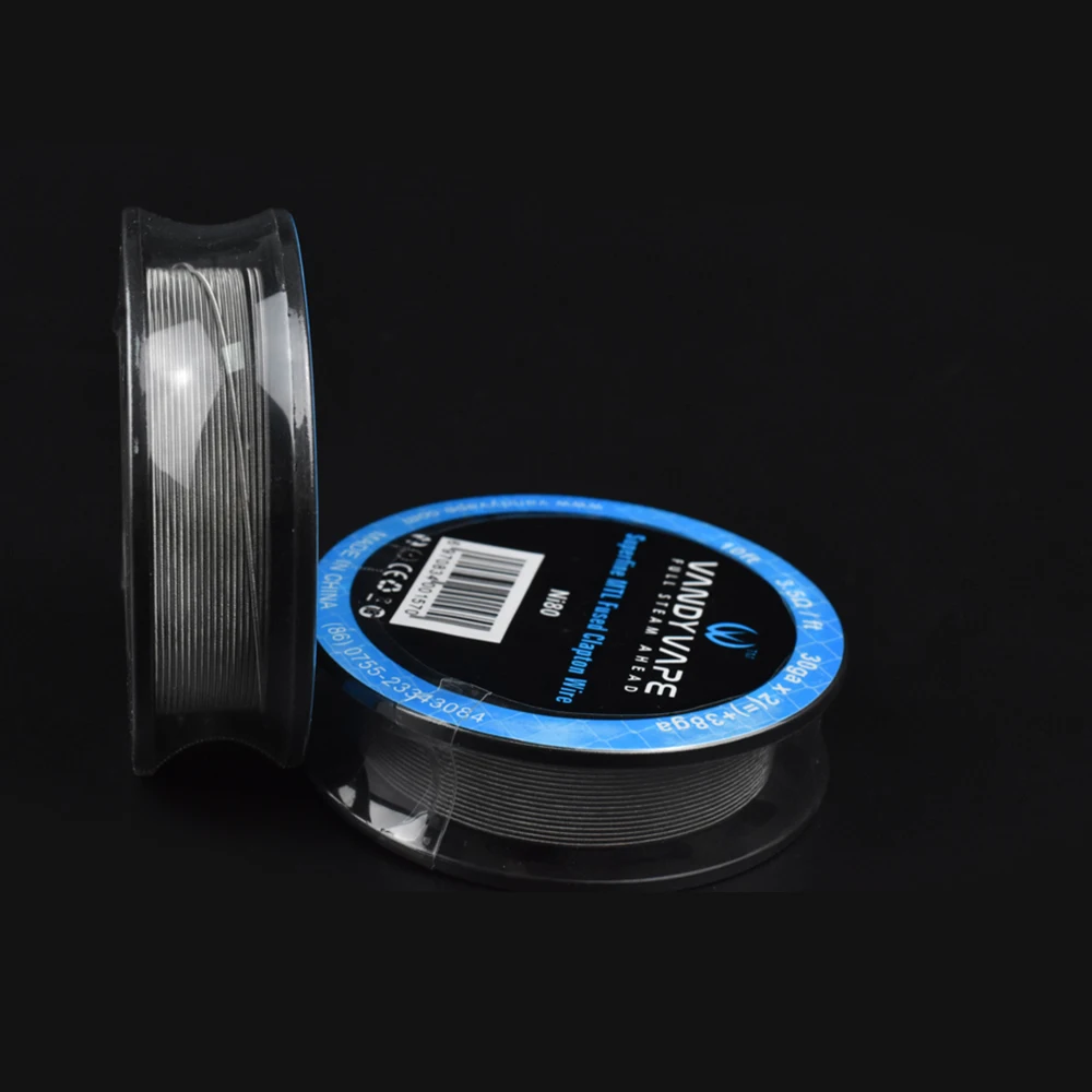 Оригинальный атомайзер для электронной сигареты Vandy vape Superfine MTL Fused Clapton SS316L/NI80 Wire