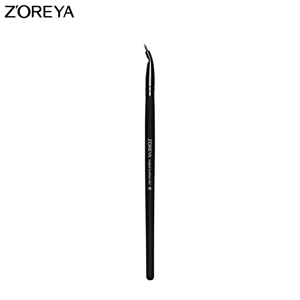 ZOREYA бренд скошенная Кисть для макияжа глаз Супер тонкая косметика специальной