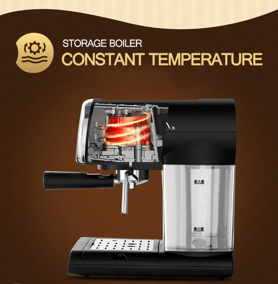 Mаquina de cafetera eléctrica para el hogar mаquina café por goteo totalmente automatica 1200 мл té electrodomésti|Кофеварки| |