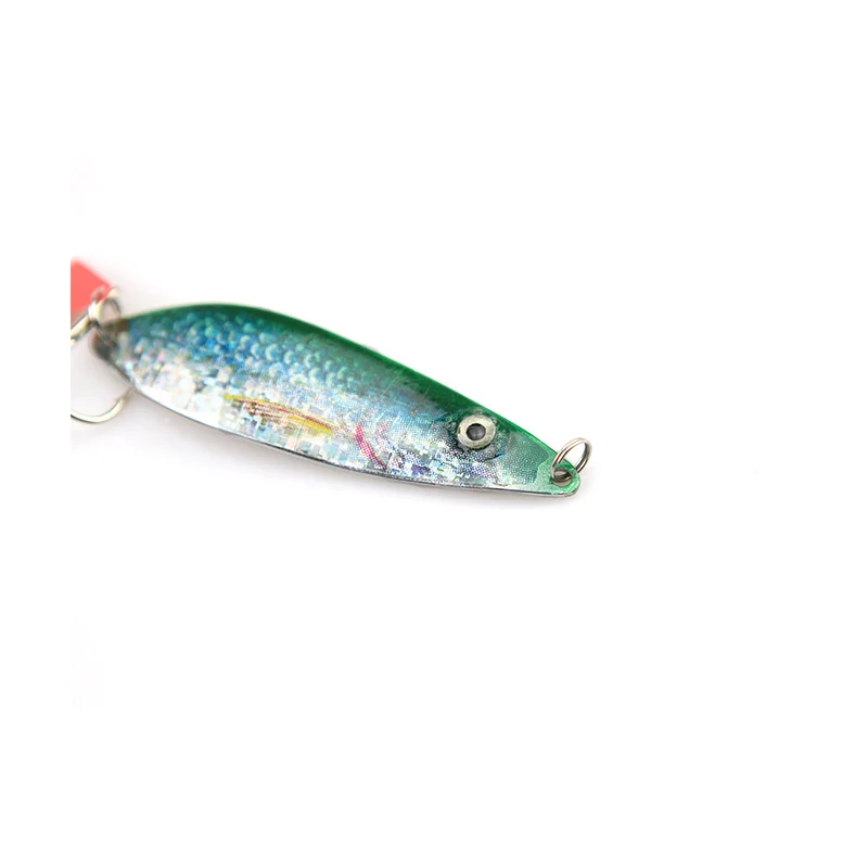 Spoon Fishing Lure Hard Fish Bait 2 colors Metal Jigging Spinner 2pcs/lot | Спорт и развлечения